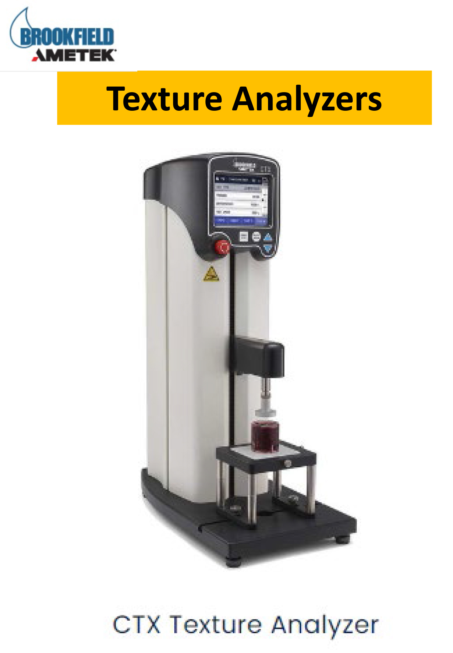 Texture Analyzers